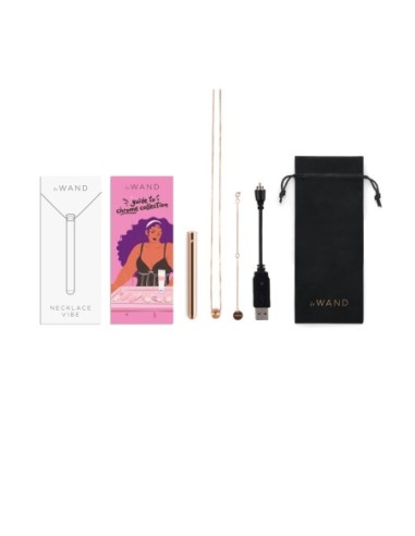COLLAR VIBRADOR LE WAND ORO ROSA