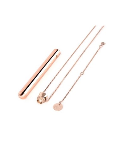COLLAR VIBRADOR LE WAND ORO ROSA
