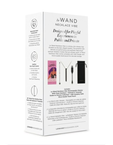 COLLAR VIBRADOR LE WAND NEGRO