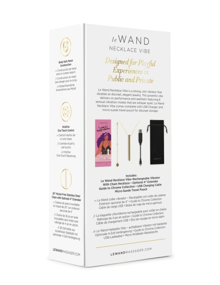 COLLAR VIBRADOR LE WAND ORO