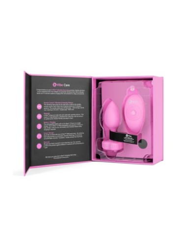 PLUG JOYA VIBRADOR FORMA CORAZÓN SM ROSA