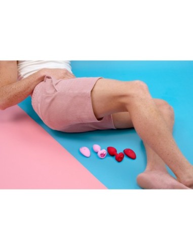 PLUG JOYA VIBRADOR FORMA CORAZÓN SM ROSA