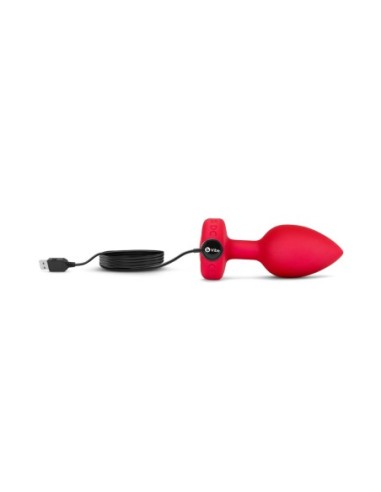 PLUG JOYA VIBRADOR FORMA CORAZÓN ML ROJO