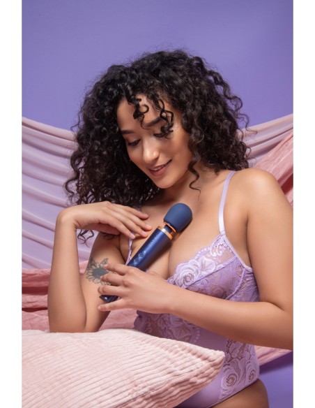 MASAJEADOR VIBRADOR RECARGABLE LE WAND PETITE MARINO