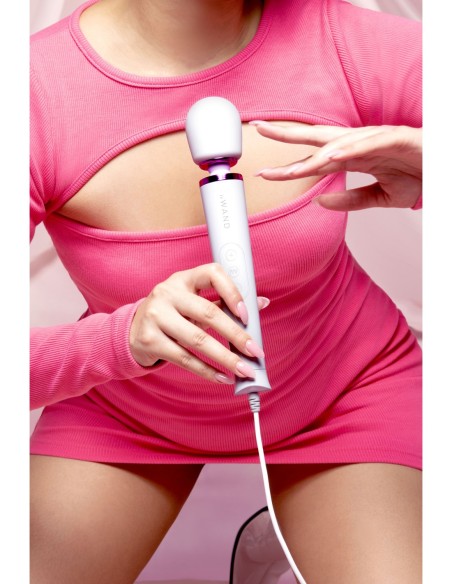 PLUG LE WAND POWERFUL PETITE EN BLANCO