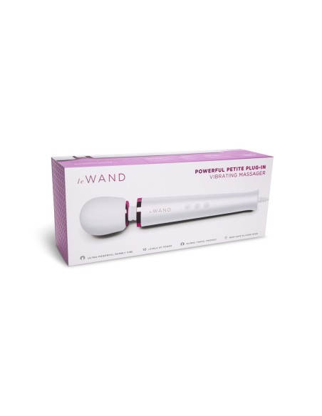 PLUG LE WAND POWERFUL PETITE EN BLANCO