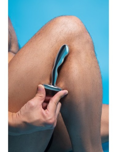 PLUG DE PRÓSTATA DE ACERO INOXIDABLE B-VIBE