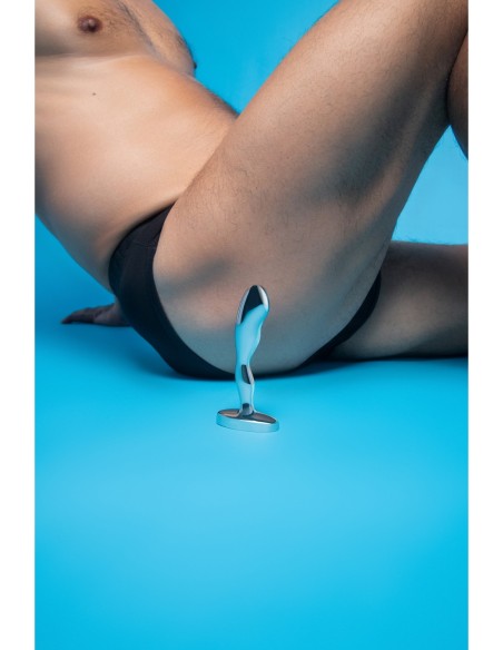 PLUG DE PRÓSTATA DE ACERO INOXIDABLE B-VIBE