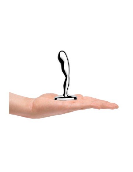 PLUG DE PRÓSTATA DE ACERO INOXIDABLE B-VIBE