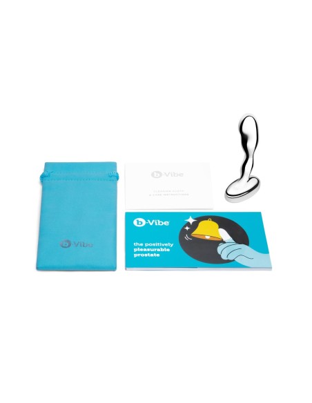 PLUG DE PRÓSTATA DE ACERO INOXIDABLE B-VIBE