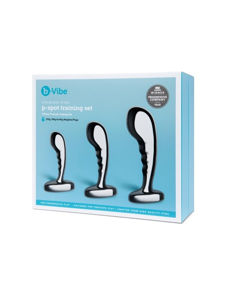 SET DE ENTRENAMIENTO DE PUNTOS P DE ACERO INOXIDABLE B-VIBE