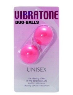 VIBRATONE DUO BOLAS BLÍSTER ROSA 2