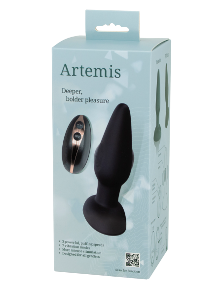 SIETE CREACIONES ARTEMIS PLUG DE SILICONA