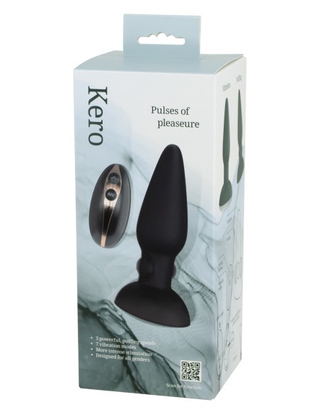 PLUG ANAL DE SILICONA KERO DE SIETE CREACIONES