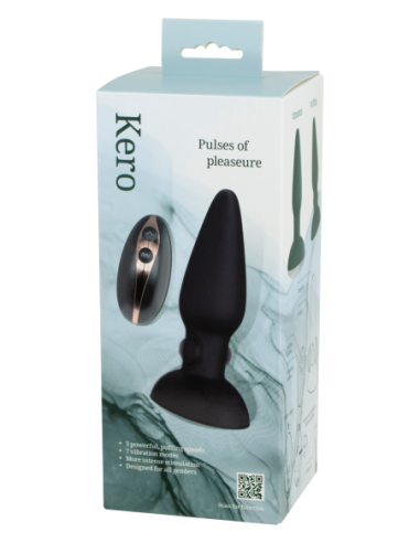 PLUG ANAL DE SILICONA KERO DE SIETE CREACIONES