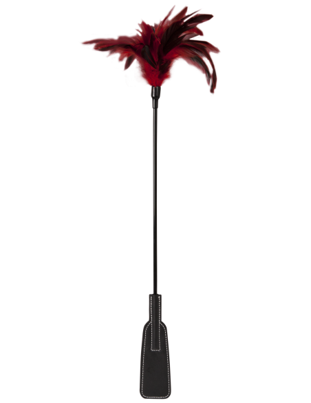 CROP DE PLUMAS GP NEGRO/ROJO