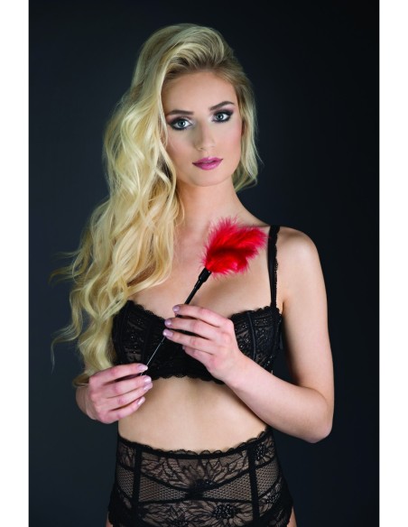 GP PEQUEÑO PLUMA TICKLER ROJO