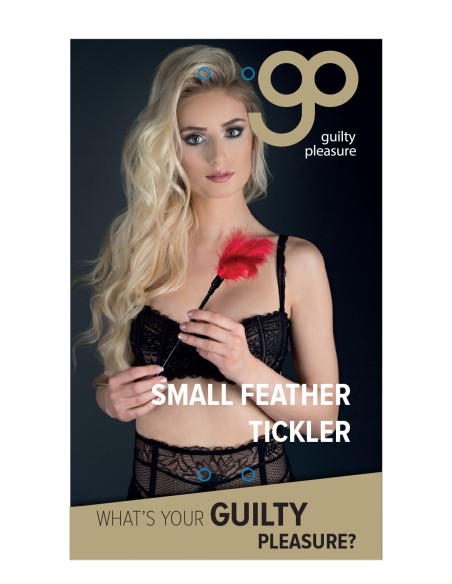 GP PEQUEÑO PLUMA TICKLER ROJO