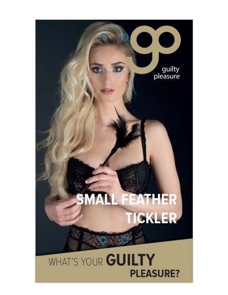 GP PEQUEÑO PLUMA TICKLER NEGRO