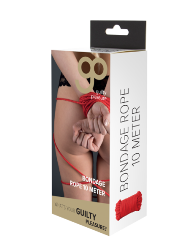 CUERDA BONDAGE GP 10M ROJA