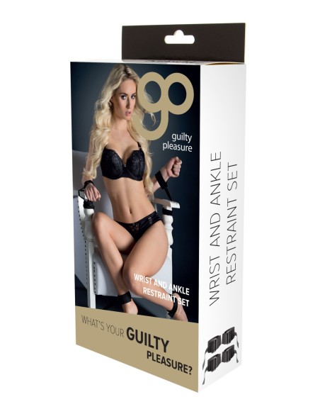 SET DE SUJECIÓN DE MUÑECA Y TOBILLO GP