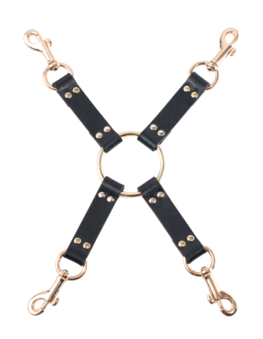 CONJUNTO DE CORBATA DE CERDO GP PREMIUM NEGRO