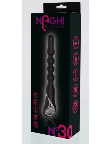 NAGHI NO.30 VIBRADOR ANAL RECARGABLE