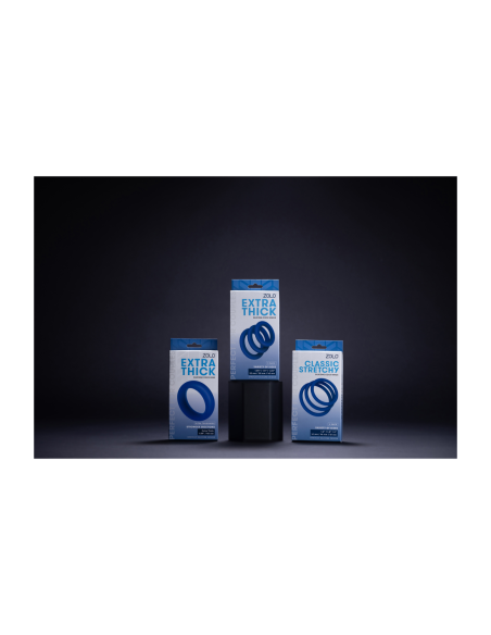 ANILLO PARA EL PENE DE SILICONA ELÁSTICA ZOLO CLASSIC