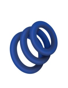 ANILLO PARA EL PENE DE SILICONA EXTRA GRUESO ZOLO, 3...