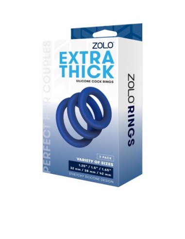 ANILLO PARA EL PENE DE SILICONA EXTRA GRUESO...