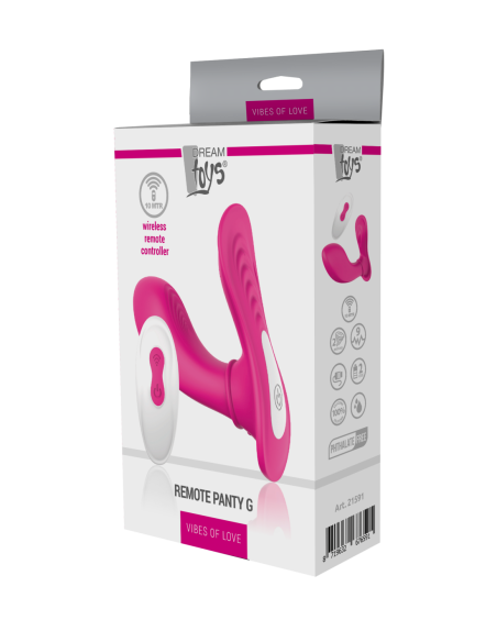 VIBES OF LOVE REMOTE PANTY G MAGENTA