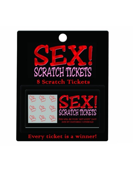 ¡SEXO! BOLETOS PARA RASCAR