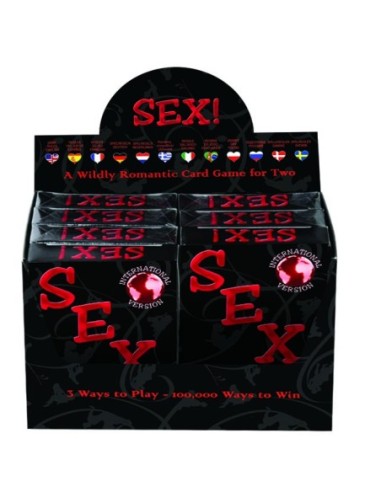 ¡SEXO INTERNACIONAL! JUEGO DE CARTAS