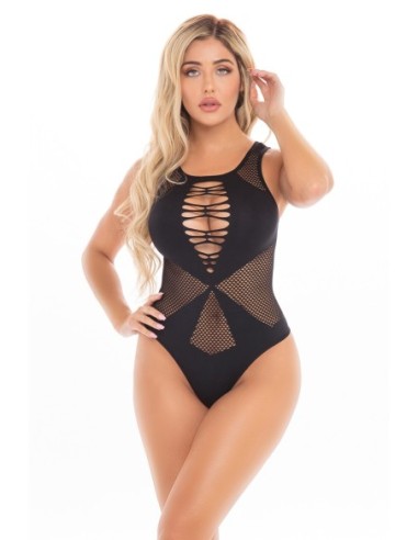 BODY DUCHESS CUELLO ALTO NEGRO, OS