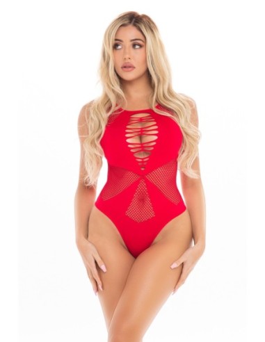 BODY DUCHESS CUELLO ALTO ROJO, OS