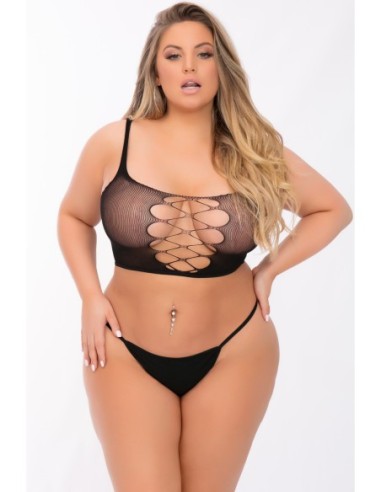 OPEN LOVE HOTTIE CONJUNTO DE SUJETADOR DE 2 PIEZAS TALLA GRANDE