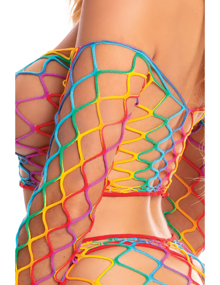 CONJUNTO DE FALDA 2 PIEZAS OLLA DE ORO ARCO IRIS, OS