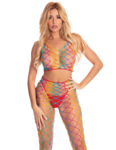 ROY G. BODYSTOCKING BIV 2PC ARCO IRIS, SO 2