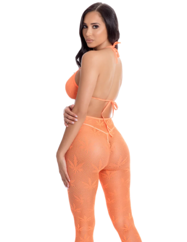 TODO SOBRE LEAF BRA SET NARANJA, OS