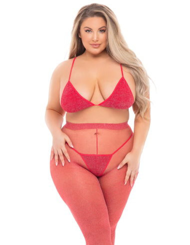 TALL ORDER JUEGO DE LEGGINGS ROJOS DE 3 PIEZAS,...