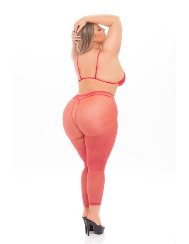 TALL ORDER JUEGO DE LEGGINGS ROJOS DE 3 PIEZAS,...