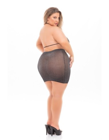 CONJUNTO DE FALDA BLACK CHERRY 2 PIEZAS NEGRO,...