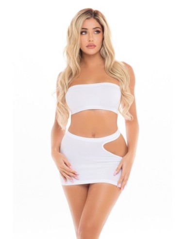 FEMME SEAMLESS SET DE 2 PIEZAS BLANCO, OS