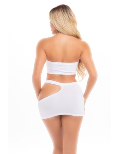 FEMME SEAMLESS SET DE 2 PIEZAS BLANCO, OS