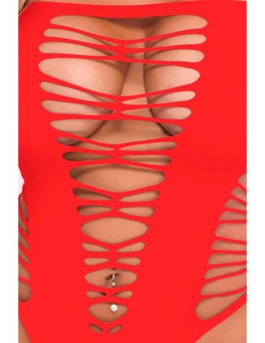 BODY SIN COSTURAS JUICEBOX ROJO TALLA GRANDE