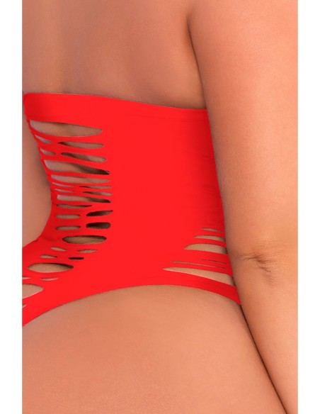 BODY SIN COSTURAS JUICEBOX ROJO TALLA GRANDE