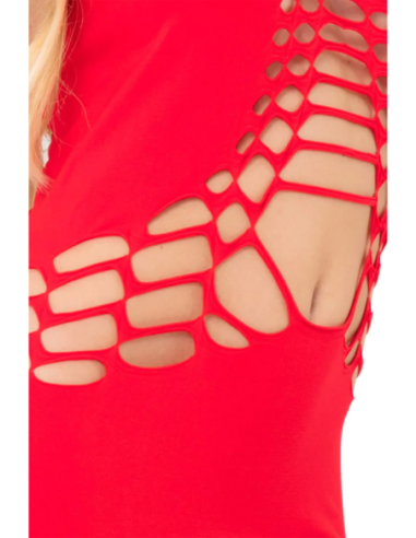 VESTIDO FEMINIZER SIN COSTURAS ROJO, OS