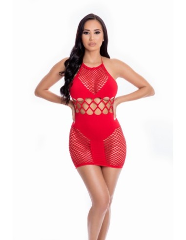 VESTIDO GIRL GONE BAD ROJO, OS