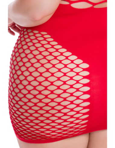 VESTIDO GIRL GONE BAD ROJO TALLA GRANDE