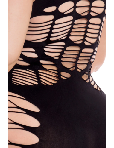 VESTIDO DYNAMITE DIVA NEGRO, TALLA GRANDE